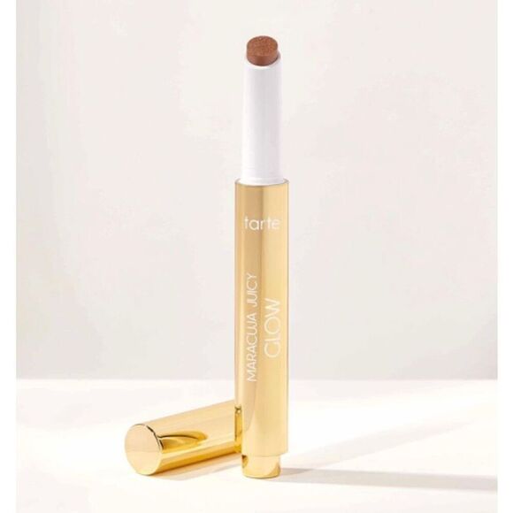 TARTE - NWT - Maracuja Juicy Glow Highlighter in "Golden Glow". Full Size .07 oz - Picture 2 of 16